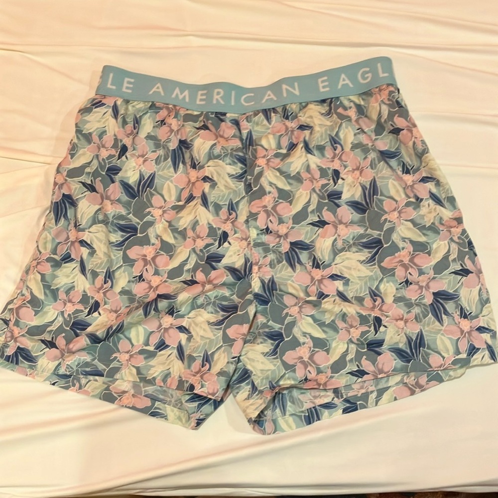 American Eagle Outfitters Blue and Pink Boxers Comfortable Fit